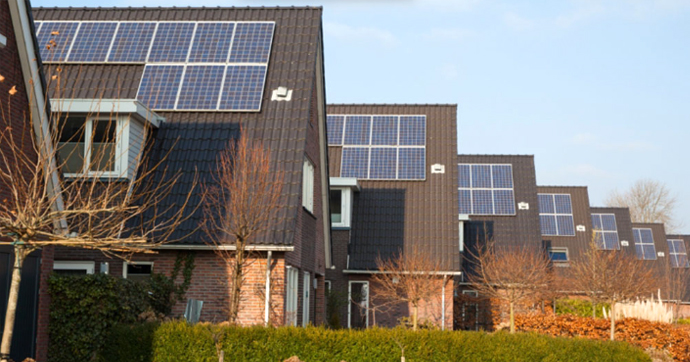 il quartiere solare è un esempio di vicinato ambientalmen te virtuoso.