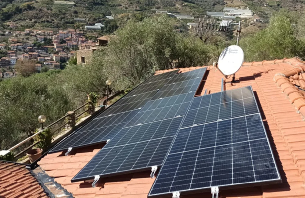 il campo fotovoltaico in copertura